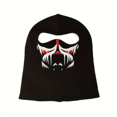 Halloween Dress Up Mask Head Mask Sunscreen Windproof Dustproof Headgear