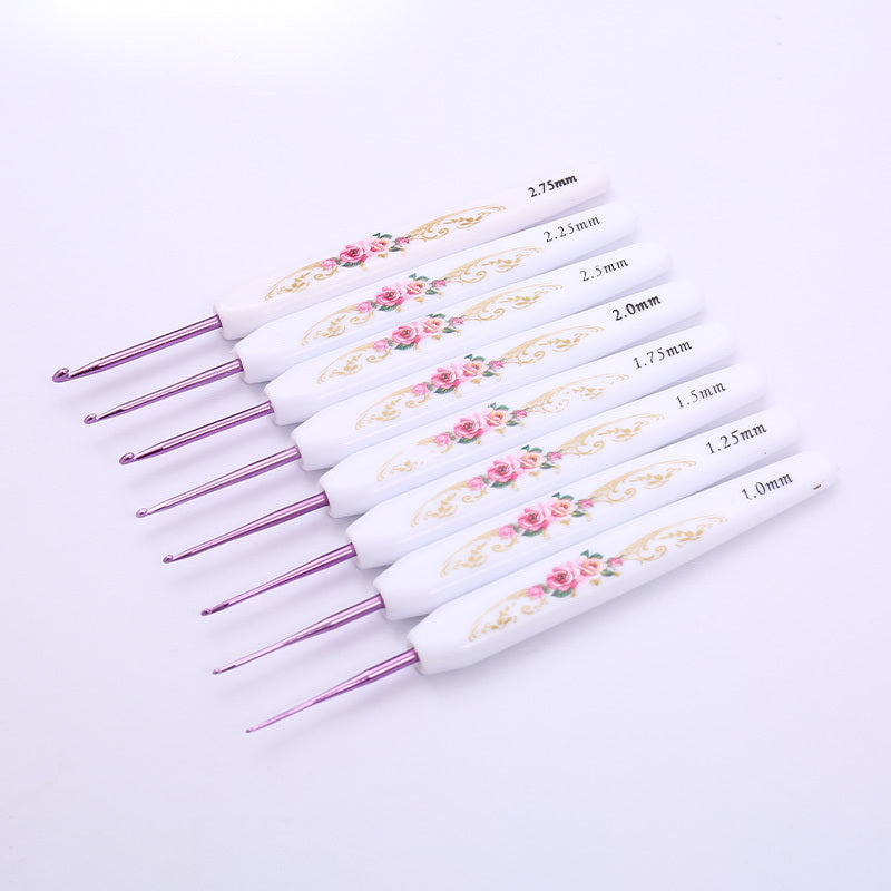 8pcs Crochet Hooks Yarn Needles Set For Home