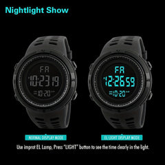 Men's Chronograph Electronic Watch Outdoor Sports Alarm Clock