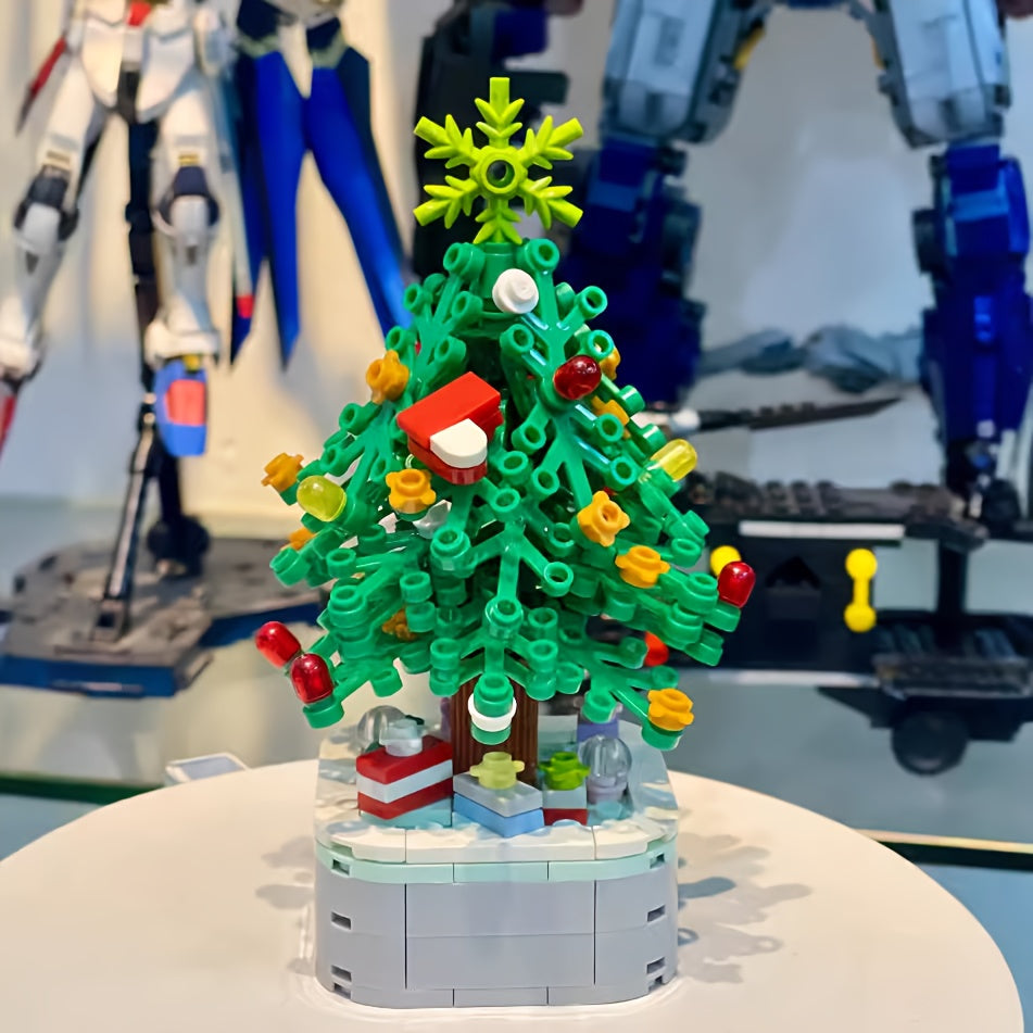 215pcs Building Blocks Christmas Tree Christmas Theme Christmas Gift