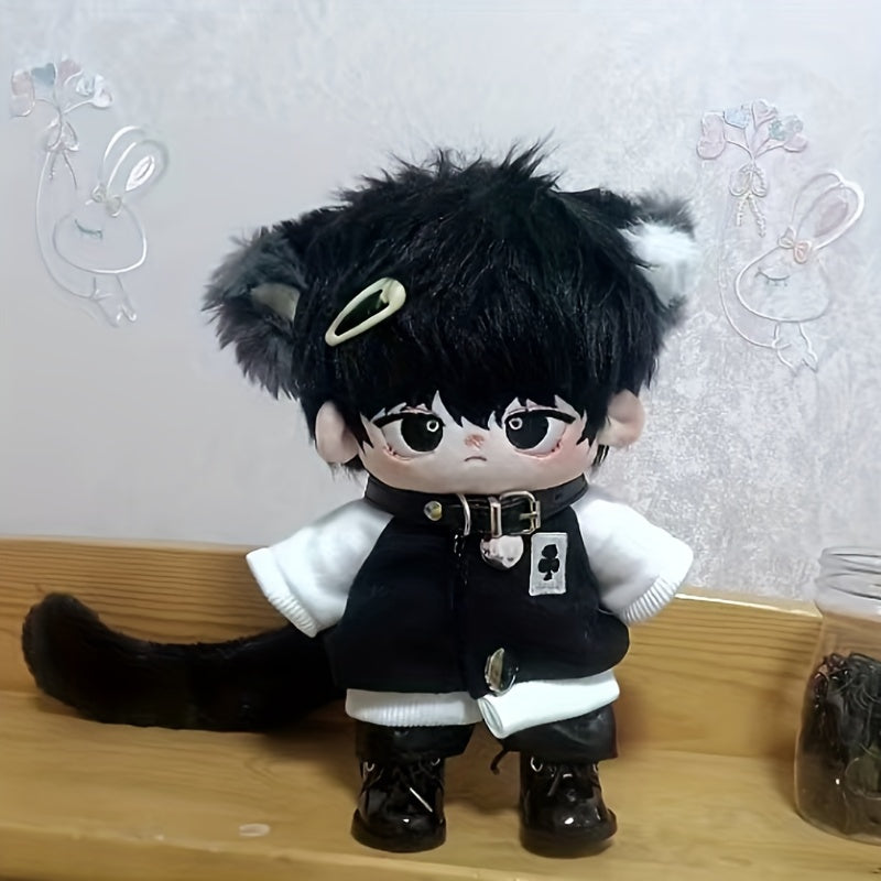 Motorcycle Style Clothing Set for Handsome Dolls