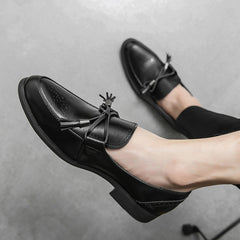 Men's Casual Loafers With Bow Knot Comfort