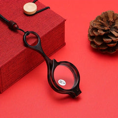 Fashionable Hanging Neck Reading Magnifying Glass for Elderly Men Women