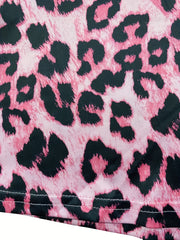 Leopard Print V Neck Loungewear Nightdress