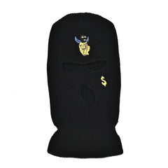 Warm and Windproof 3 Hole Hat for Outdoor Activities
