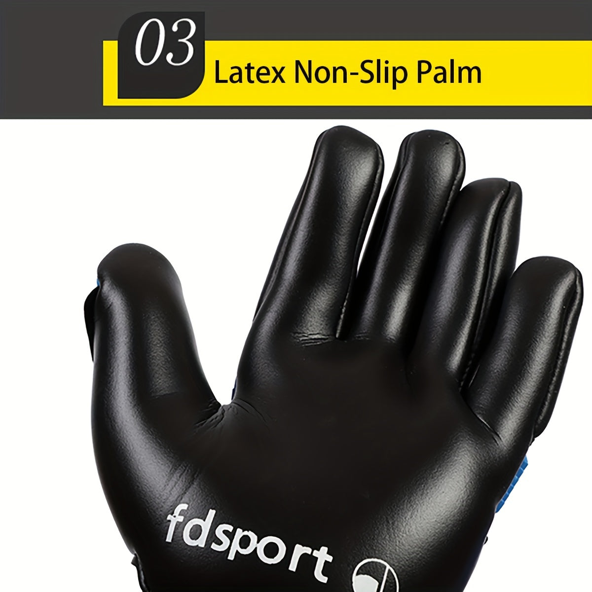 Goalkeeper Gloves Strong Grip Soccer Gloves Breathable