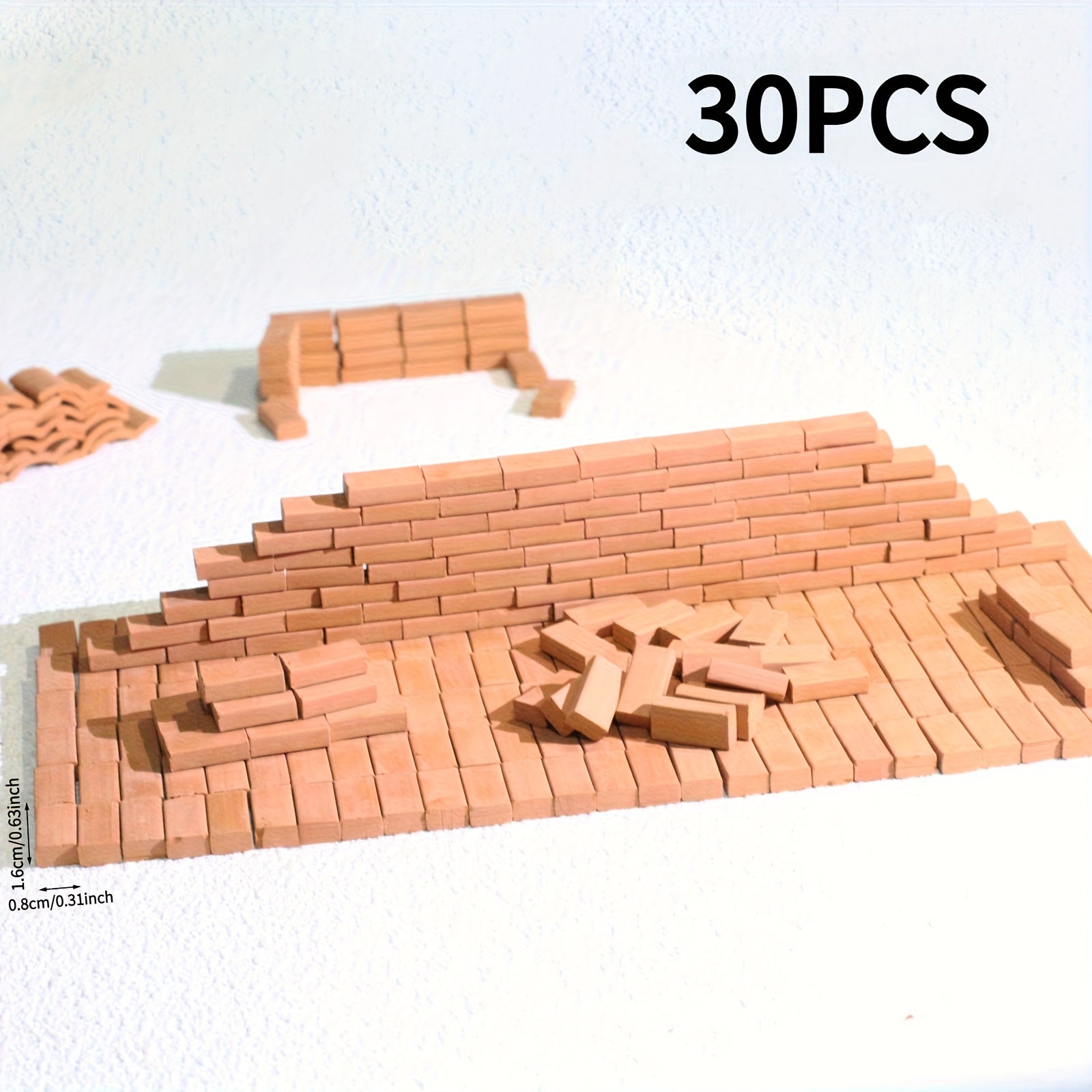 Mini Building Blocks for Dioramas Landscaping & Garden Accessories