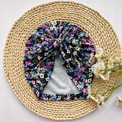 Baby Spring Summer Thin Headband Soft And Comfortable Bow Print Hat