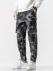Camouflage Cargo Pants Men Street Style Cotton Pants With Pocket