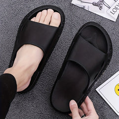 Men's Casual Non Slip Slides Open Toe Slippers