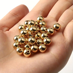100pcs Mixed CCB Beads Jewelry Making DIY Ethnic Style Bracelets Necklaces Craft