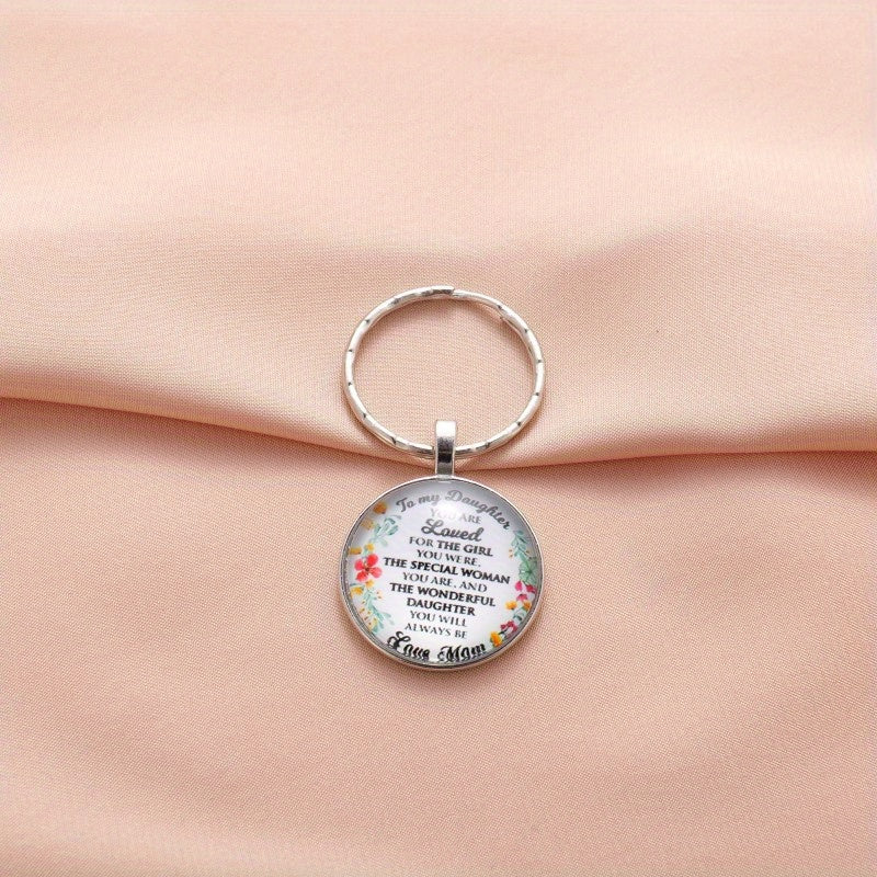 Vintage Bag Keychain English Keychain Necklace for Boys and Girls