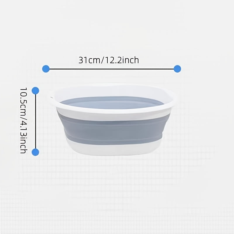 Portable Folding Basin Square Home Outdoor Wash Basin