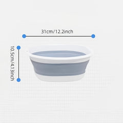 Portable Folding Basin Square Home Outdoor Wash Basin