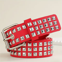 Rivet Pin Buckle Style Belt Punk Belt For Men