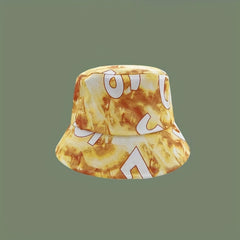 Unisex Bucket Hat Hip Hop Casual Basin Hat Lightweight Sunscreen
