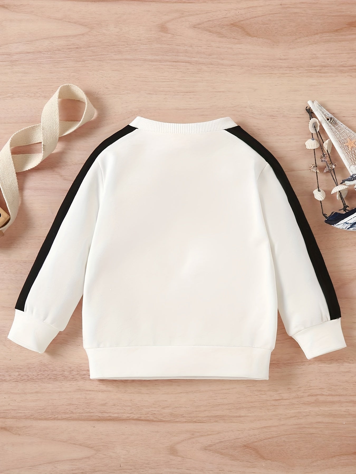Toddler Baby Cotton Sweatshirt Long Sleeve Pullover Top