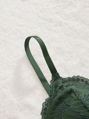 3pcs Lace Wireless Bras Comfy Intimates Bra Women's Lingerie