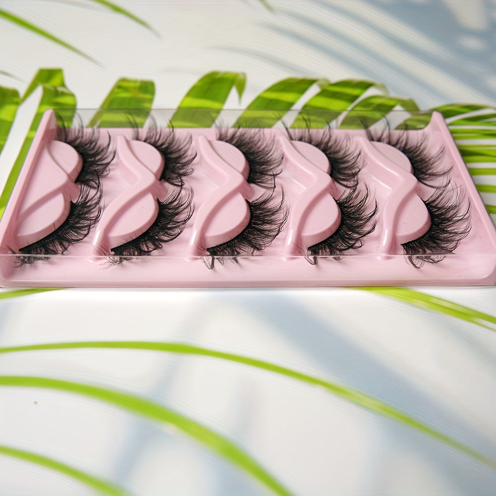 5 Pairs Charming False Eyelashes for Eye Makeup