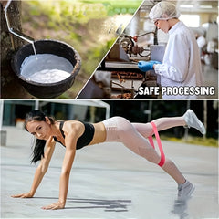 20 30lb Resistance Bands Set for Women's Butt Legs and Arm Workouts