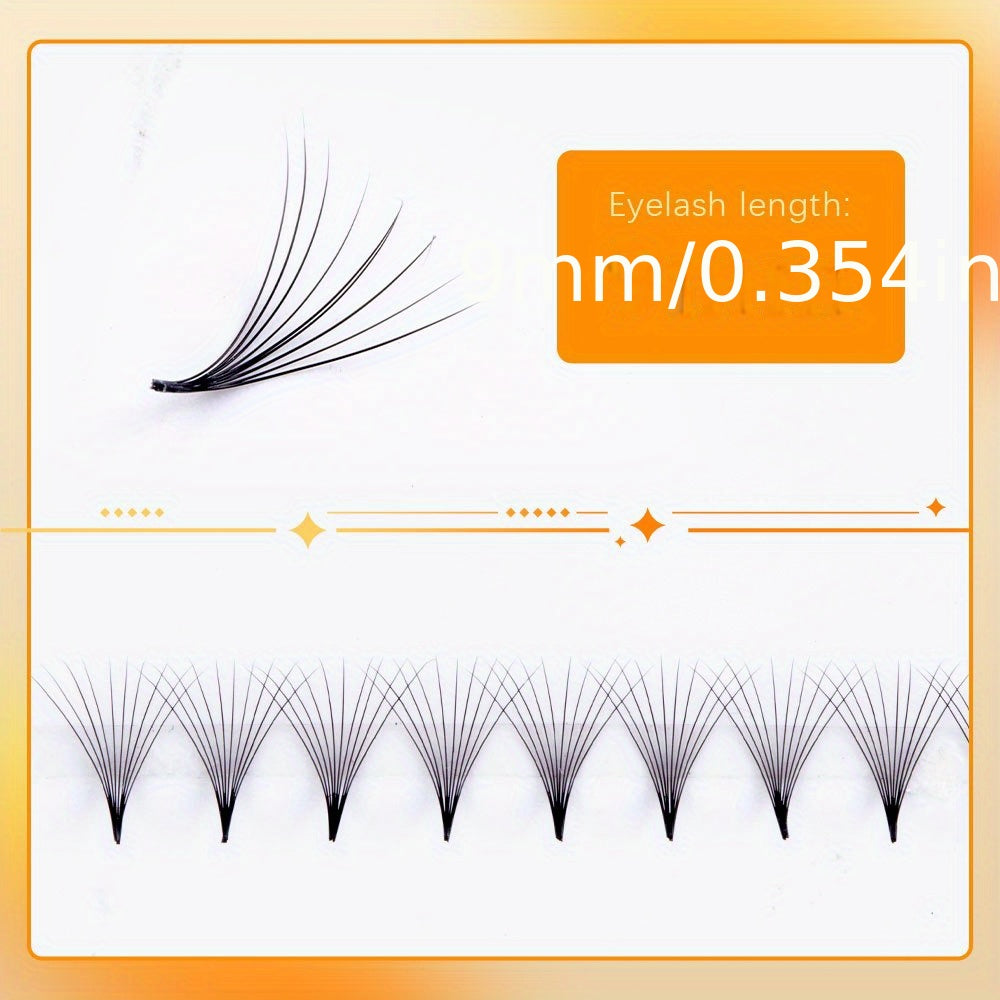 10D Pre Fan Eyelash Extensions 8-15 Mix 0.07mm Tip - Long Lasting False Lashes