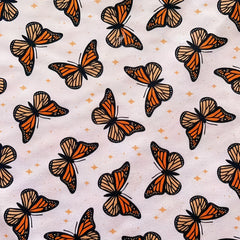 8pcs Assorted Fabric Pack for DIY Clothing Craft Doll Clothing Butterfly Series