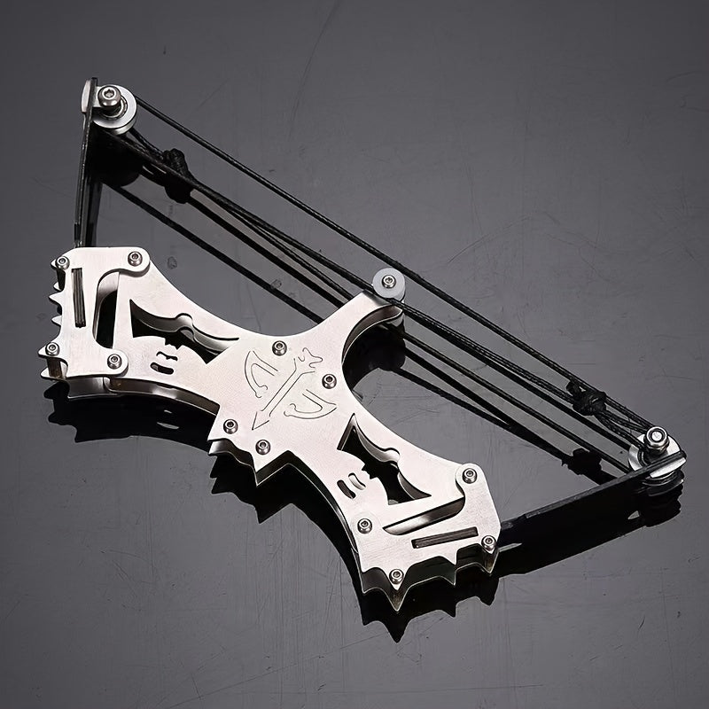 Stainless Steel Mini Bow Decompression Toy for Outdoor Activities