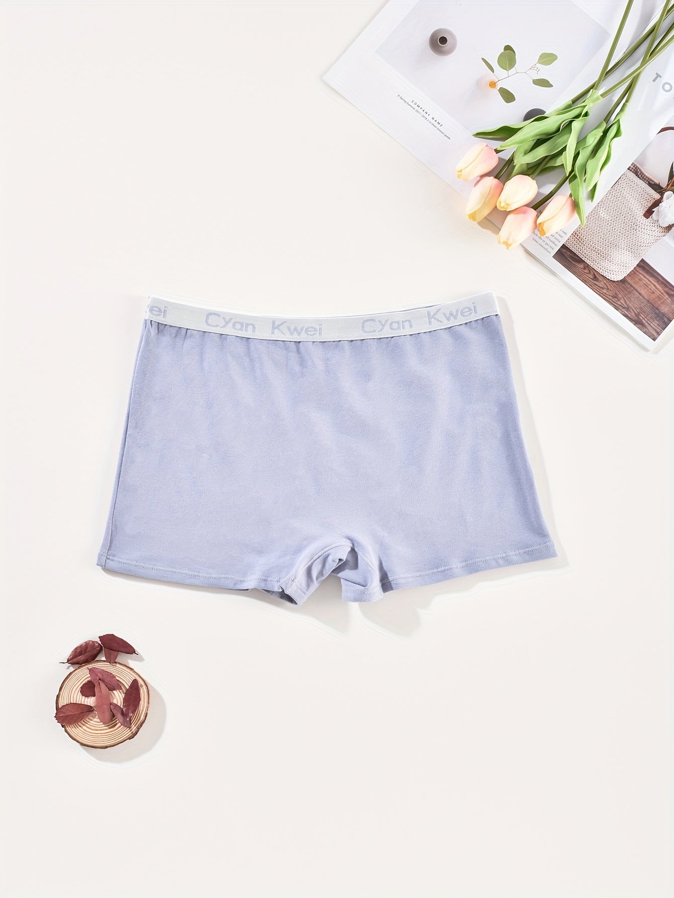 4 Pack Women's Plus Size Seamless Boyshorts Set