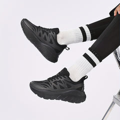 Women's Shock Absorption Running Shoes, Height Increased Platform