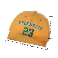 23 Embroidery Sun Protection Baseball Cap Street Style