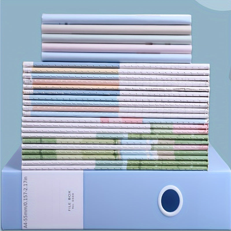 A4 Plastic File Box Thickened Data Office Ticket Storage Box