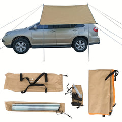 Car Awning Side Tent UV Protection Waterproof Rainproof SUV Awning