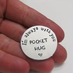 Men's Pocket Hug Long Distance Relationship Gift for Him