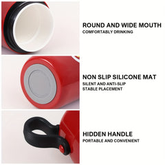 400ml Ceramic Insulated Water Bottle for Cycling