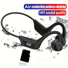 Wireless Ear Hook Stereo Earphone with MP3 Player