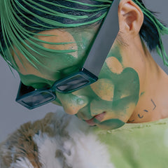 Cyberpunk Sunglasses Wide Legs Hip hop Sunglasses