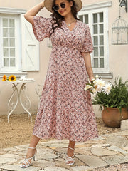 Floral Print Maxi Dress