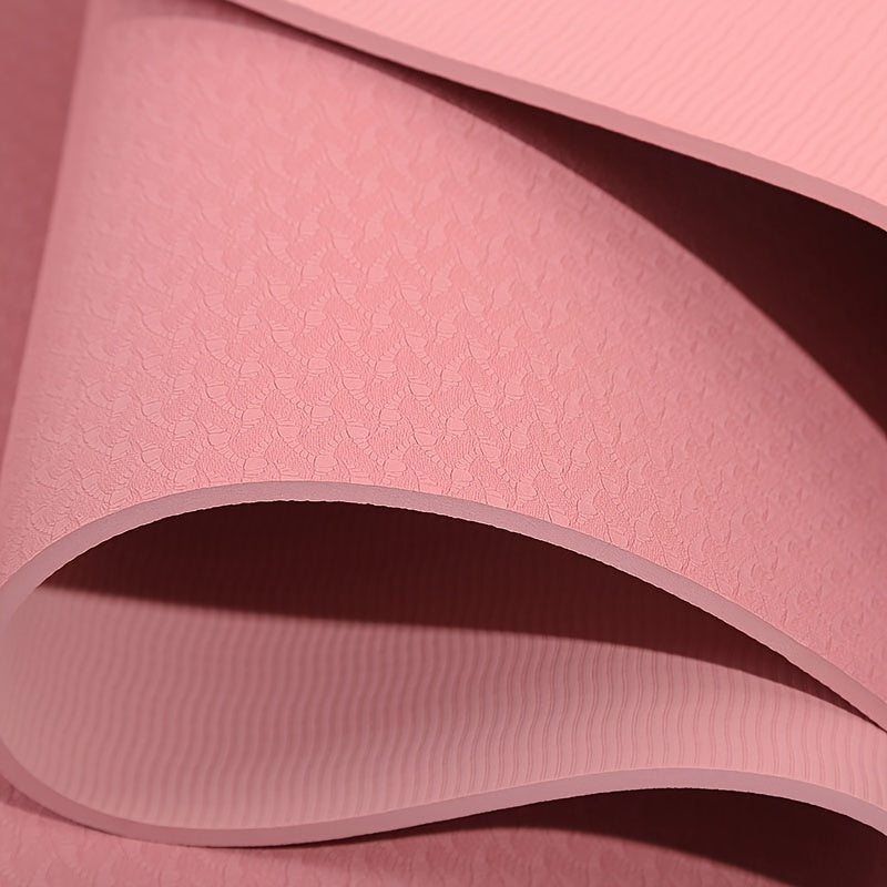 1pc Non slip Shock Absorption Yoga Mat Widen Thicken Fitness Mat Home Sports