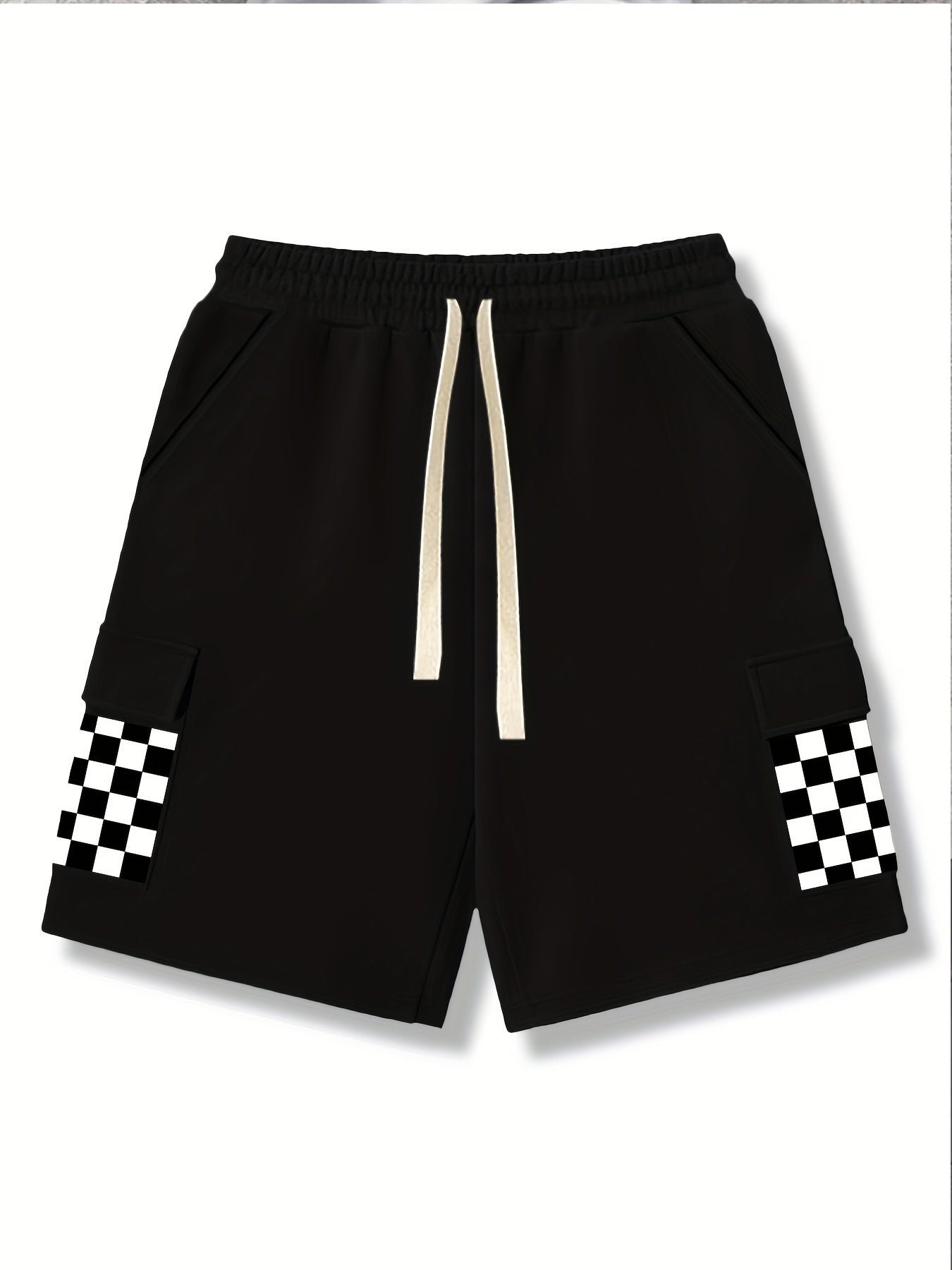 Men's Knee High Shorts with Pockets