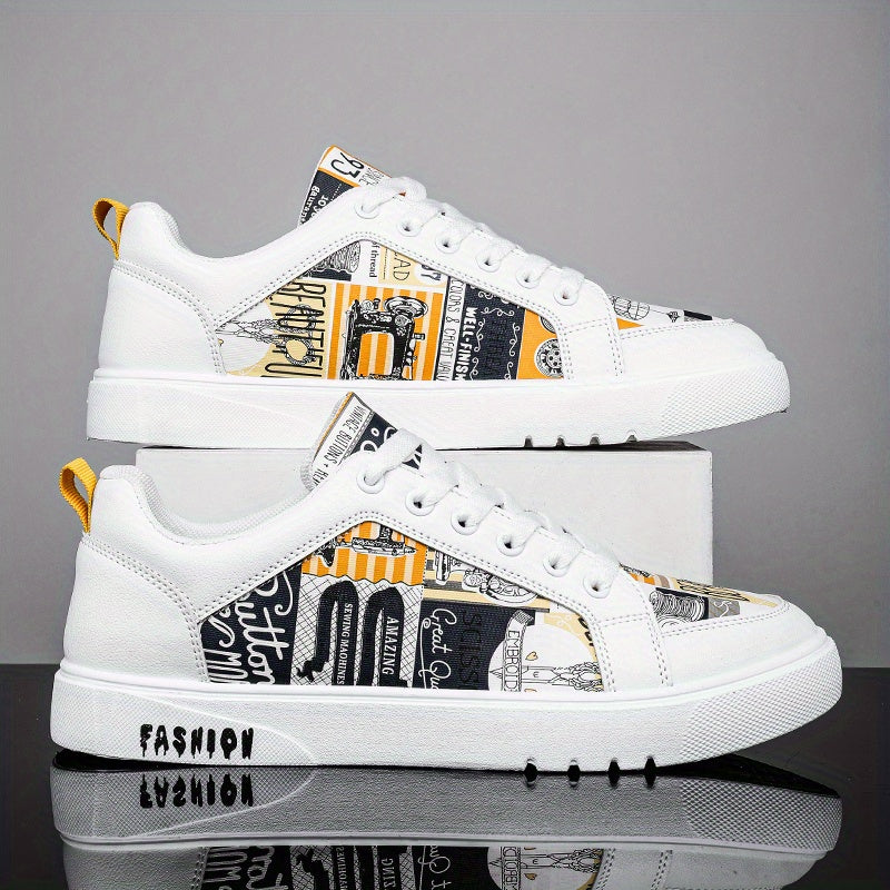 Men's Lace Up Sneakers Casual Outdoor Walking Shoes