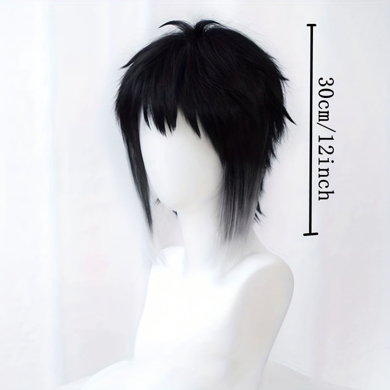 Gradient Heat Resistant Synthetic Wig + Cap