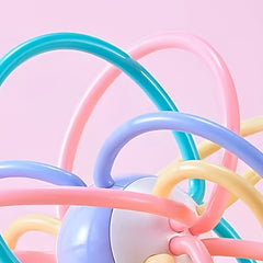 Baby Sensory Teether & Rattle Toy, Perfect Infant Gift