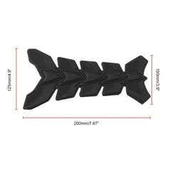 3D Motorcycle Gel Gas Tank Pad Protector Universal Fish Bone Sticker