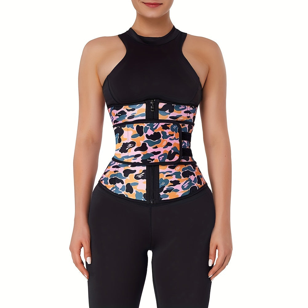 Zipper Waist Trainer Tummy Wrap Slimmer Belly Belt