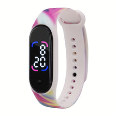 Waterproof Electronic Watch for Kids - Colorful Holiday Gift