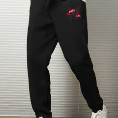 Men's Casual Cartoon Print Jogger Pants