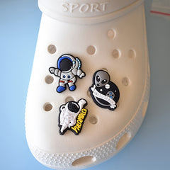 12Pcs Cartoon Alien Shoe Charms for Clog Sandals