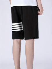 Boys Stripes Casual Shorts for Summer Kids Clothes