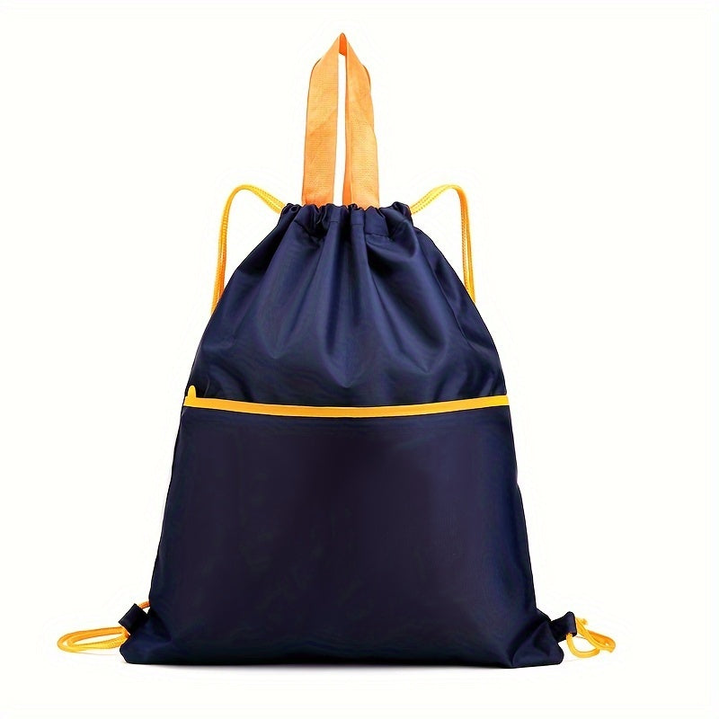 Double layer Sports Fitness Bag with Zipper Pocket