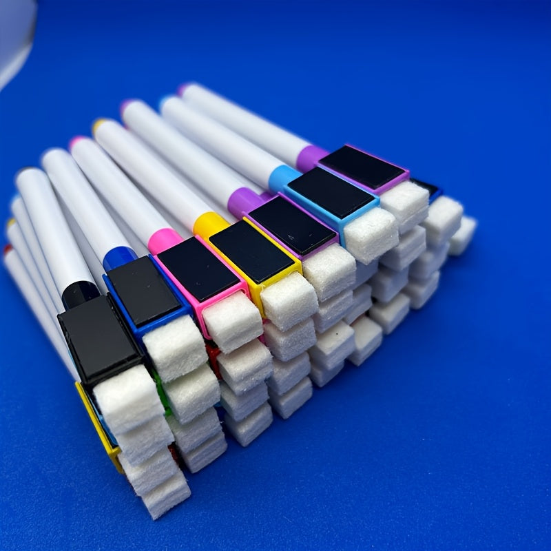 24 Pack Whiteboard Markers Fine Point Magnetic Low Odor Smudge Proof